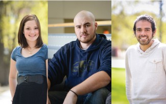 Philip Vukelich | Argonaut Seniors Stacia Mattson, Tristen Schneider and Cain Sanchez are among 1,774 students statewide who make up University of Idaho's class of 2013. Line-up for Spring Commencement begins at 8:15 a.m. May 11 and commencement will start at 9:30 a.m. in the Kibbie Dome. The ceremony will last approximately 2 1/2 hours.