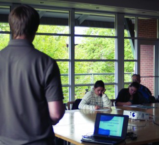 Andrew Deskins | Argonaut Students prepare for the 2013 Job, Internship and Grad School Fair with a workshop at the Idaho Commons. The career fair is from 2-6 p.m. Sept. 30 at the Student Recreation Center.