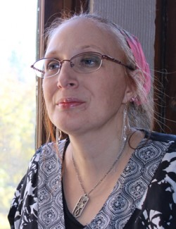 George Wood Jr. | Argonaut Rebecca Beesley, a 44-year-old non-traditional UI student, was denied a driver's license for refusing to take off her religious head-covering for her identification photo. 