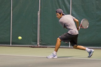 Nathan Romans | Argonaut Felipe Fonseca during practice February 4. 