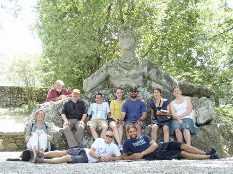 Stephen Drown | Courtesy A group of students from the College of Art and Architecture spent six weeks of their summer studying abroad in Italy.