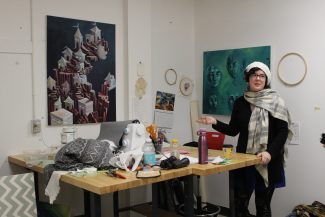 Diamond Koloski | Argonaut Silas Harper Bray will graduate this semester with a degree from the College of Art and Architecture in art and studio design at the University of Idaho.  