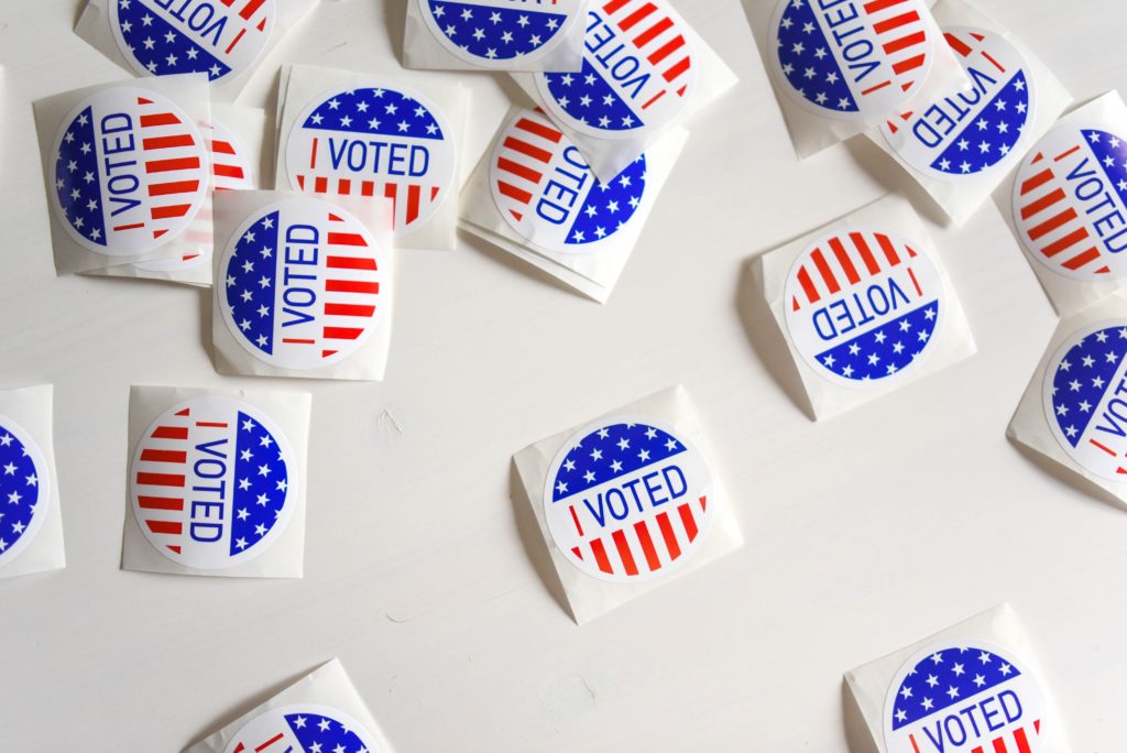 Voter Stickers | Unsplash | Courtesy