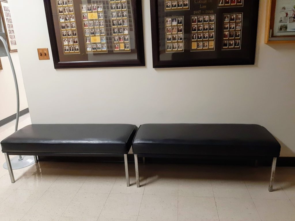 Law Building Bench | Bailey Brockett | Argonaut