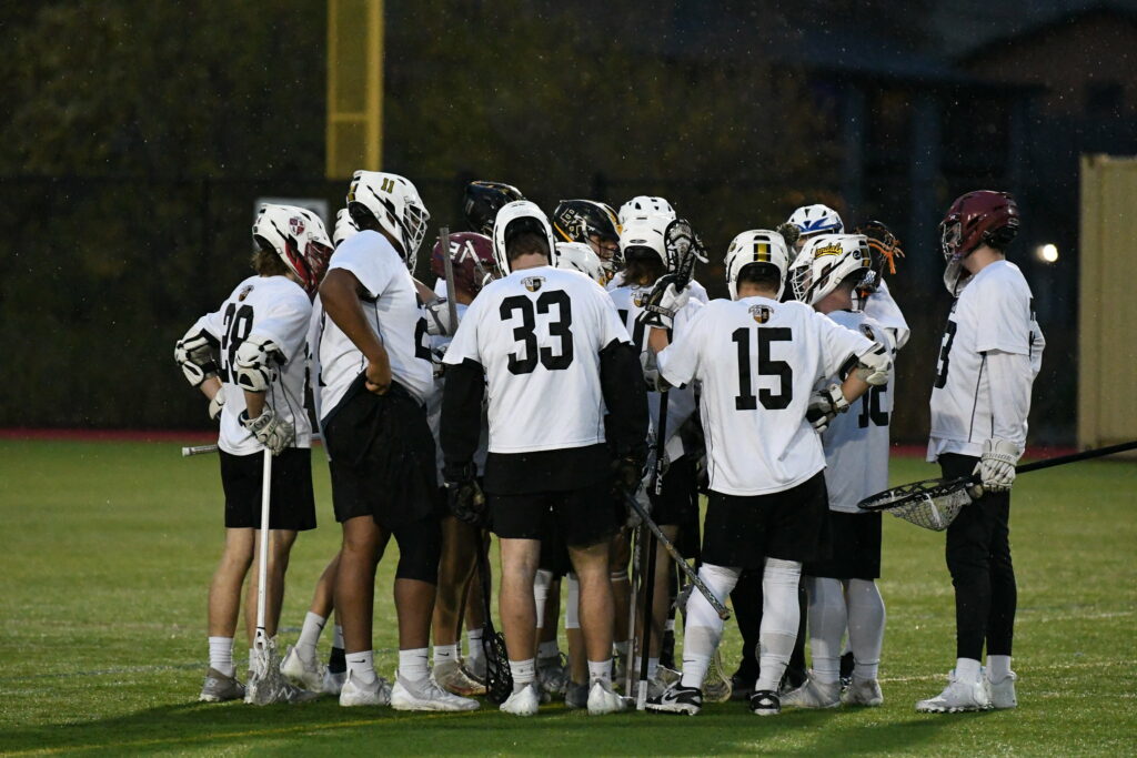 Vandal men’s lacrosse during a scrimmage with Washington State University in 2021 | Courtesy of the Vandals lacrosse team